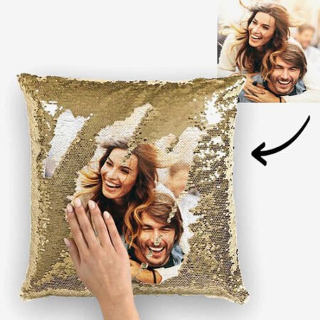 Personalized Sequin Pillow