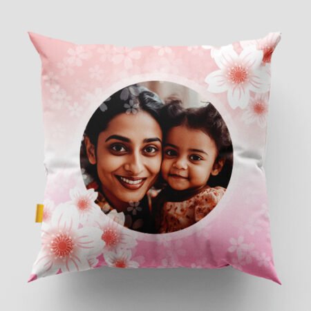 Lovely Mom Daughter Personalized Pillow