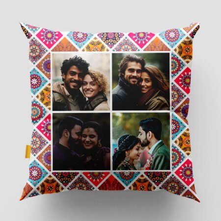 Personalized Pillow Collage 4 Photo