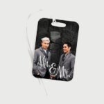 Custom Personalized Luggage Tag with Name and Travel Details