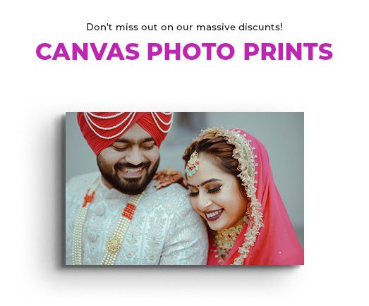 Canvas photo prints