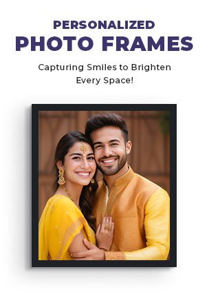 Personalized photo frame